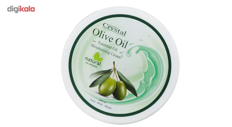 کرم مرطوب کننده کریستال مدل Olive حجم 200 میلی لیتر - تصویر 3