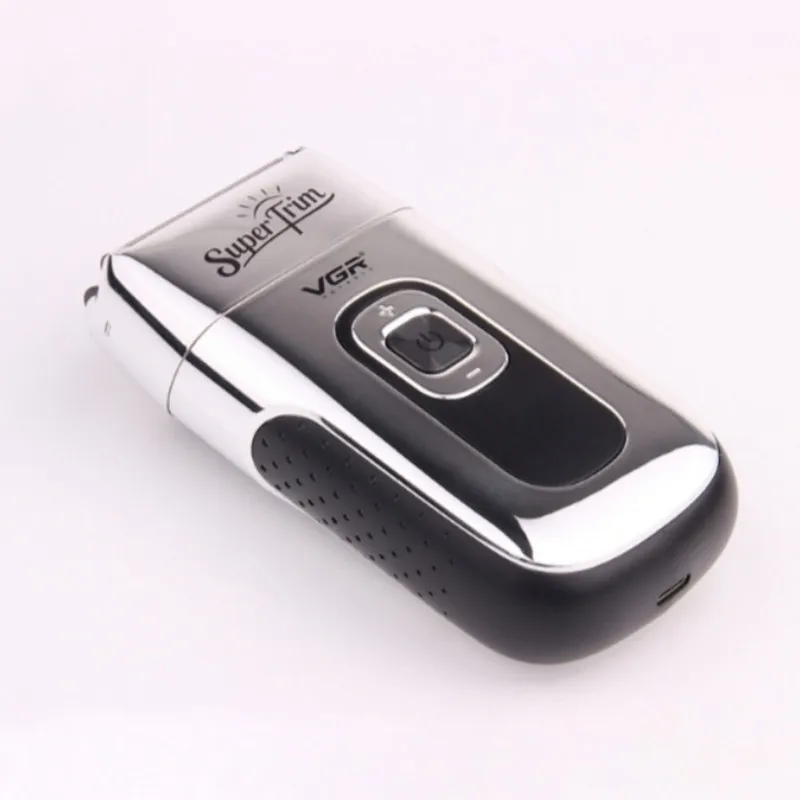 ماشین اصلاح موی صورت وی جی ار مدل V_332 با تکنولوژی برش چرخشی، باتری قابل شارژ 600mAh، قابلیت اصلاح با شماره صفر، تیغه استیل ضدزنگ و برس تمیزکننده همراه - تصویر 6