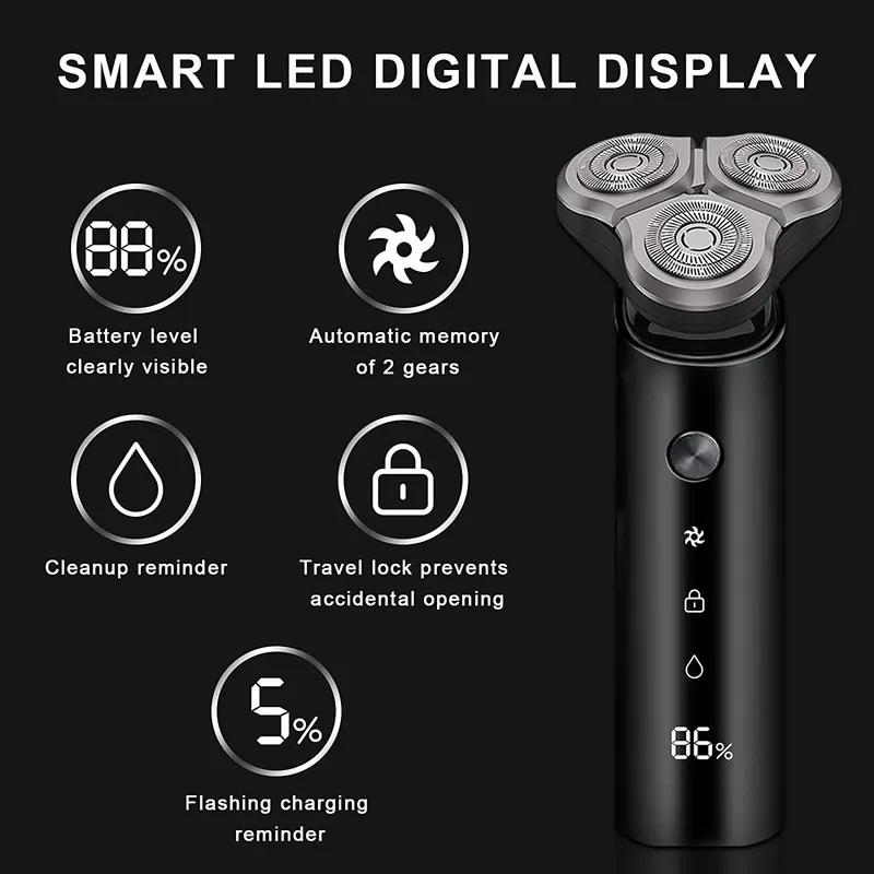 ماشین اصلاح موی صورت شیائومی مدل MIJIA S500 2021 به همراه سری یدک - تصویر 4