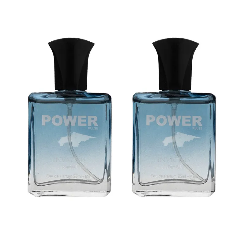 عطر جیبی مردانه پاور پالس مدل Invictus حجم 25 میلی لیتر بسته 2 عددی