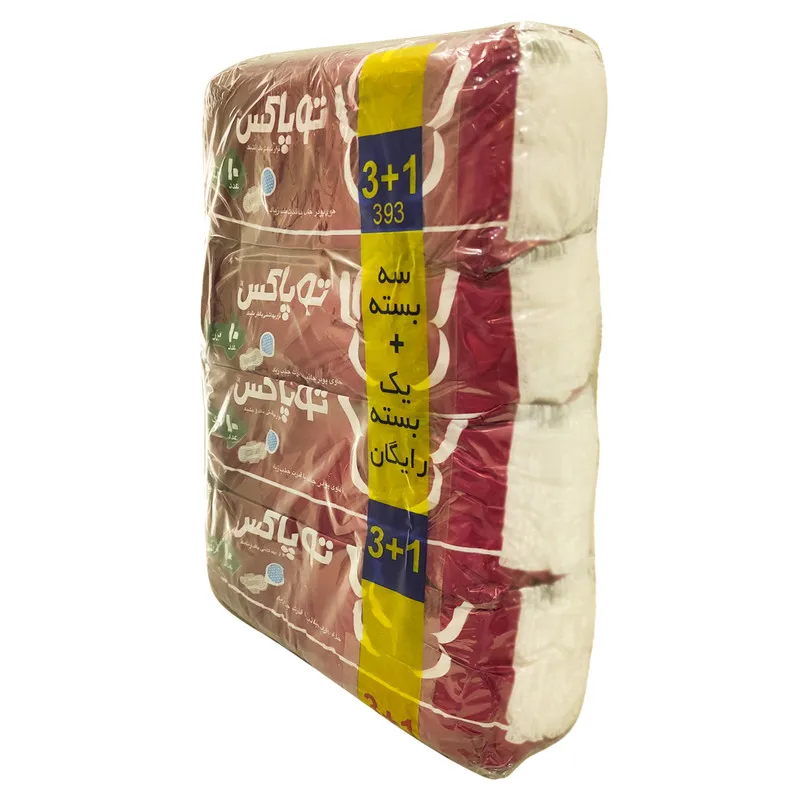 نوار بهداشتی توپاکس مدل TPX_sef-Eid10 بسته 4 عددی - تصویر 2