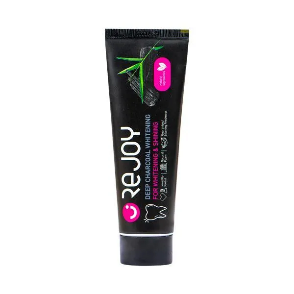 خمیر دندان ریجوی مدل Deep Charcoal حجم 100 میلی لیتر مجموعه 2 عددی - تصویر 2