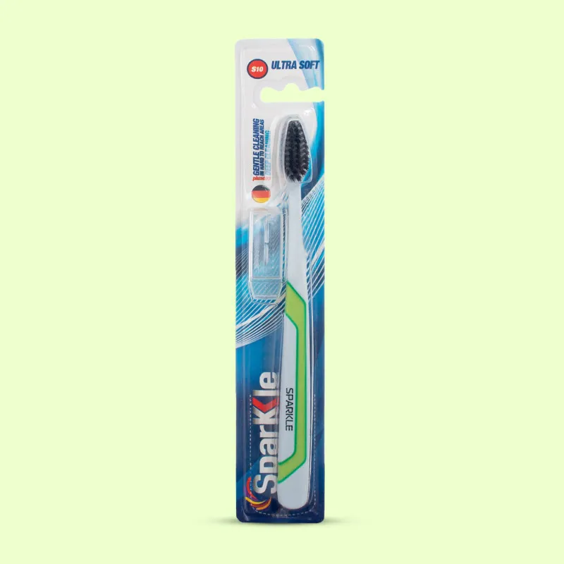 مسواک اسپارکل مدل S10 با برس خیلی نرم مجموعه 4 عددی - تصویر 3
