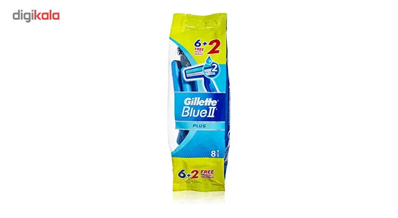 خودتراش ژیلت مدل Plus بسته 8 عددی - تصویر 3