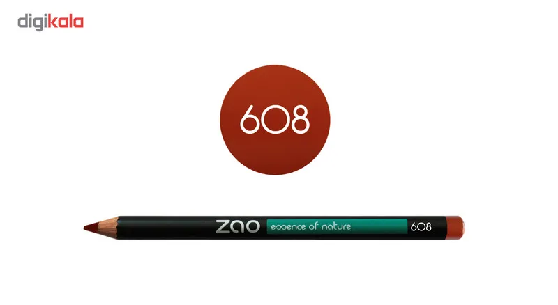 مداد آرایشی سه منظوره زاو شماره 608 - تصویر 2