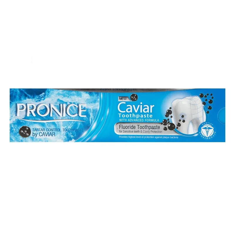 خمیر دندان پرونایس مدل Caviar حجم 75 میلی لیتر مجموعه 3 عددی - تصویر 2