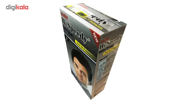 کیت رنگ مو مردانه های اسپیدی مدل Natural Black شماره 7 - تصویر 3