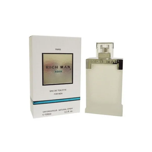 ادو تویلت مردانه ریچ من مدل AQUA حجم 100 میلی لیتر - تصویر 2