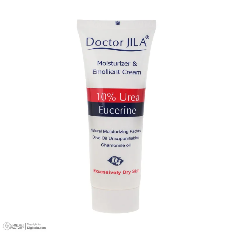 کرم مرطوب کننده دکتر ژیلا مدل اوره 10% مناسب پوست های خشک وزن 75 گرم - تصویر 6