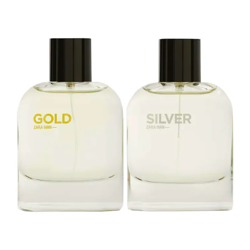 ادو تویلت مردانه زارا مدل Silver and gold حجم 80 میلی لیتر مجموعه دو عددی