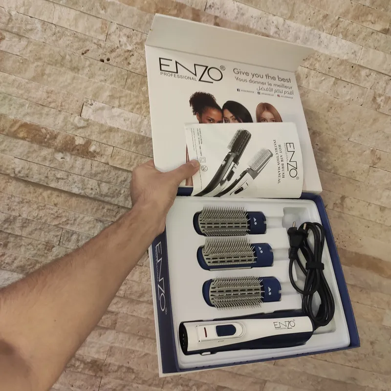 سشوار برس دار حالت دهنده انزو پروفیشینال مدل EN-505 - تصویر 4