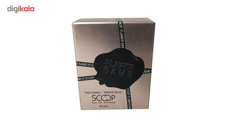 عطر جیبی زنانه اسکوپ مدل FLOWER BOMB حجم 25 میلی لیتر - تصویر 3