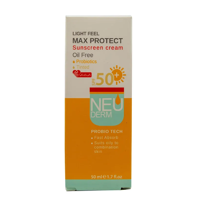 کرم ضد آفتاب نئودرم مدل Max Protect Oil Free حجم 50 میلی لیتر - تصویر 3