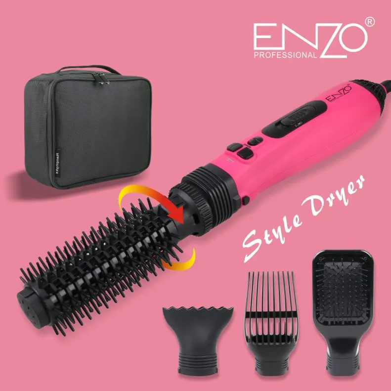 سشوار برس دار چرخشی انزو پروفیشینال مدل EN-6205 - تصویر 3
