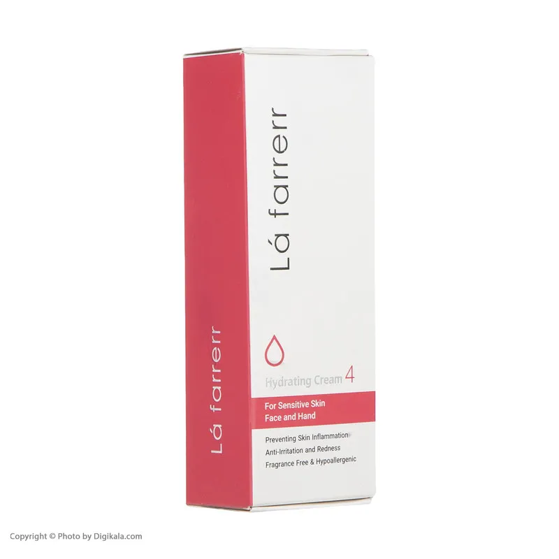 کرم مرطوب‌کننده و آبرسان دست و صورت لافارر مدل 04 مناسب پوست‌های حساس حجم 75 میلی‌لیتر - تصویر 4