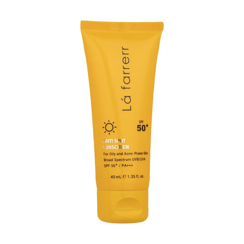کرم ضدآفتاب و ضدلک بی‌رنگ لافارر مدل SPF50، مناسب پوست‌های چرب، حجم 40 میلی‌لیتر