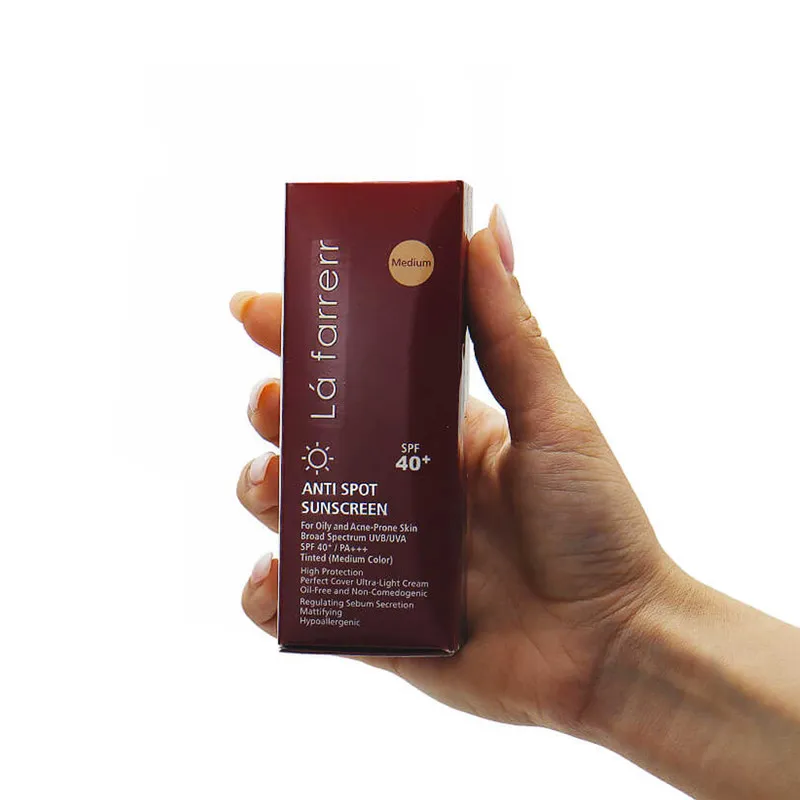 کرم ضدآفتاب رنگی لافارر مدل SPF40، مناسب پوستهای معمولی و خشک، حجم 40 میلیلیتر - تصویر 6