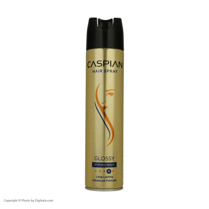 اسپری مو براق کننده کاسپین مدل Glossy حجم 250 میلی لیتر - تصویر 2