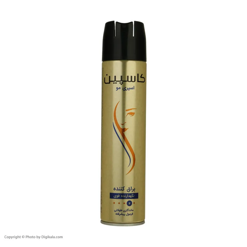 اسپری مو براق کننده کاسپین مدل Glossy حجم 250 میلی لیتر - تصویر 4