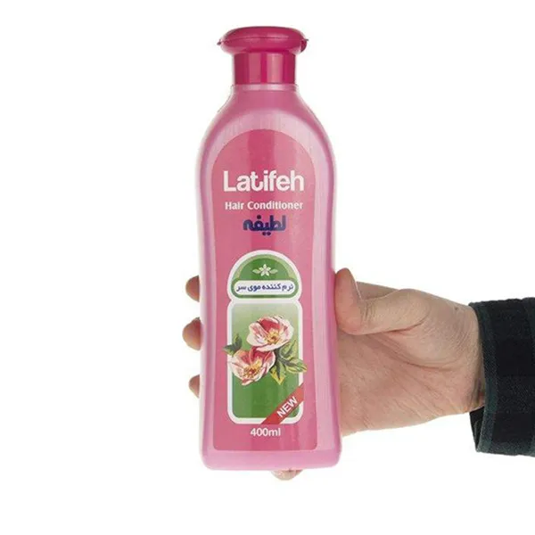 نرم کننده مو لطیفه مدل Flower حجم 400 میلی لیتر مجموعه 3 عددی - تصویر 5