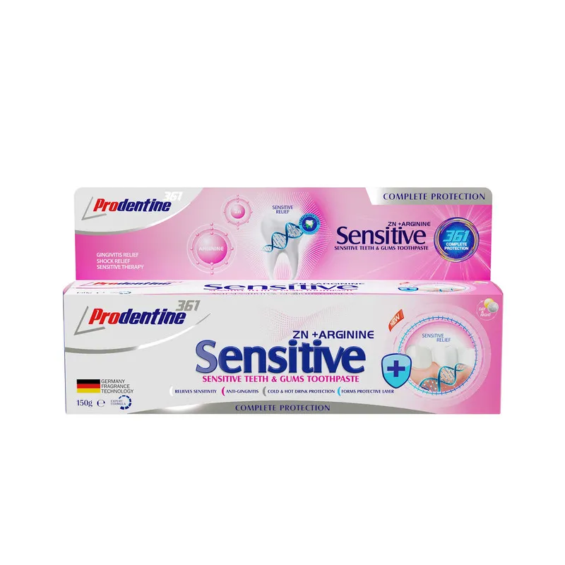 خمیر دندان پرودنتین 361 مدل Sensitive وزن 130 گرم  - تصویر 2