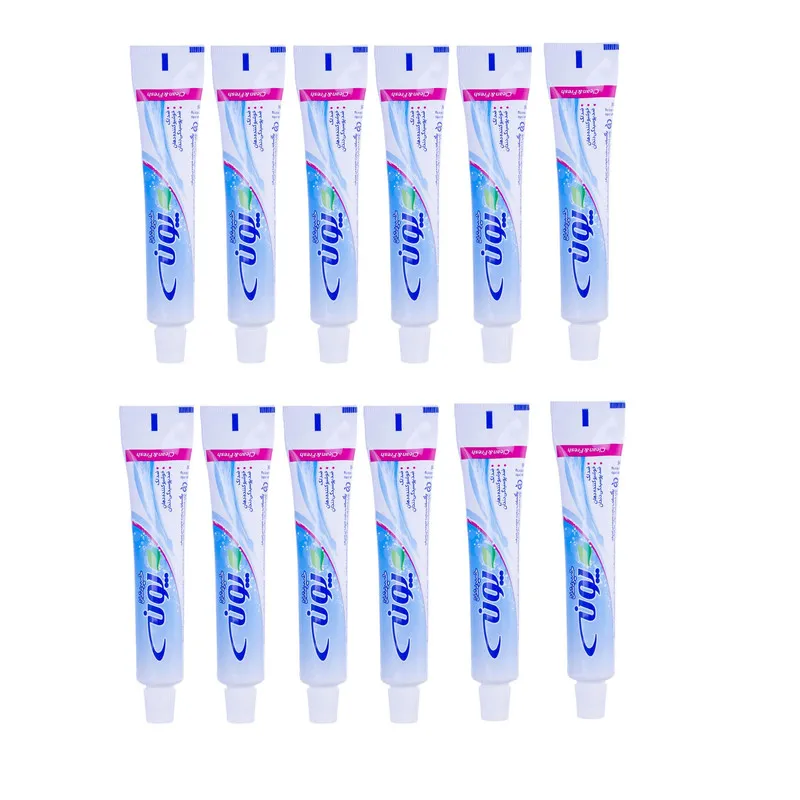 خمیر دندان پونه مدل Clean And Fresh وزن 80 گرم بسته 12 عددی - تصویر 2