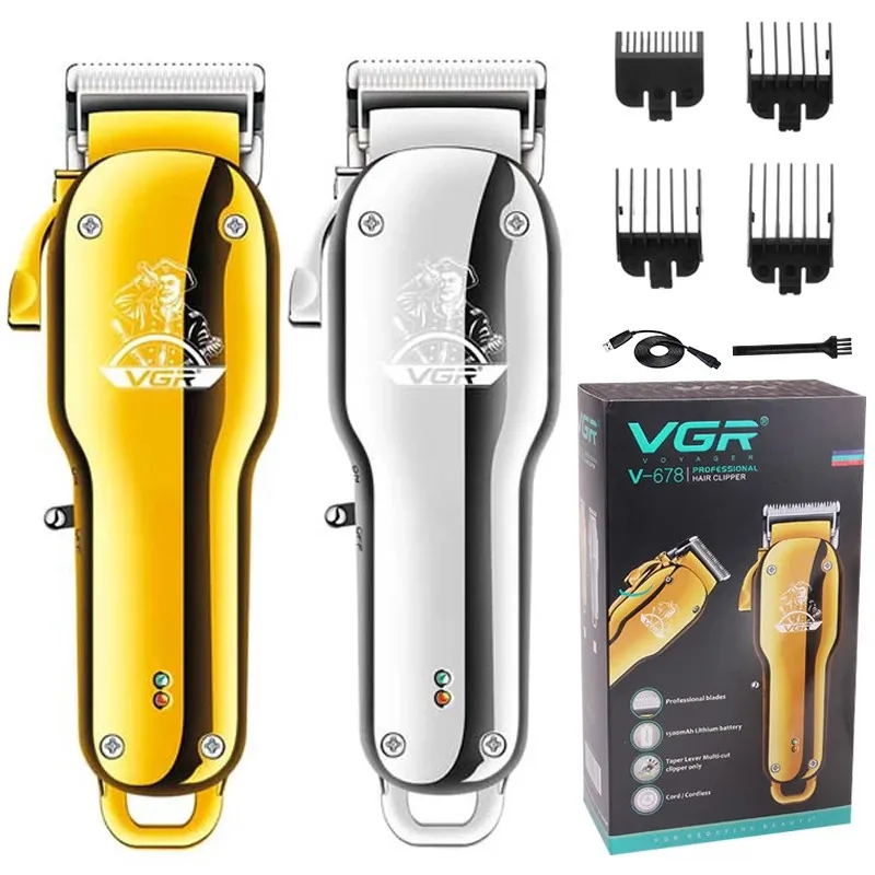 ماشین اصلاح موی سر و صورت وی جی ار مدل V-678 - تصویر 6
