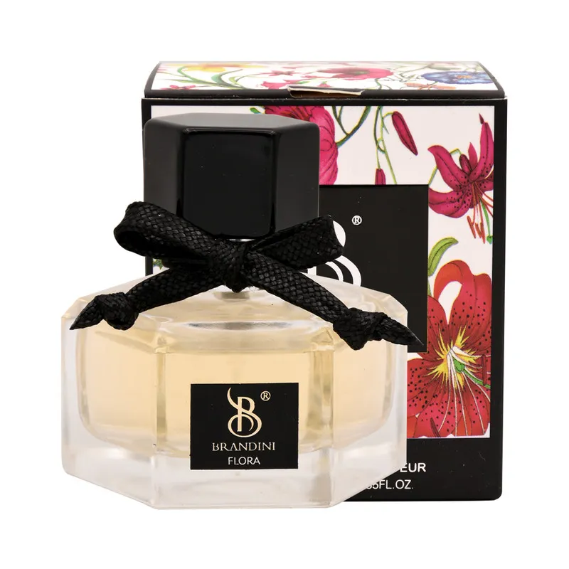 عطر جیبی زنانه برندینی مدل Flora حجم 25 میلی لیتر