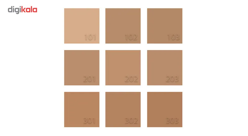 کرم پودر الیزکیتا سری Mineral Matte شماره 203 - تصویر 5