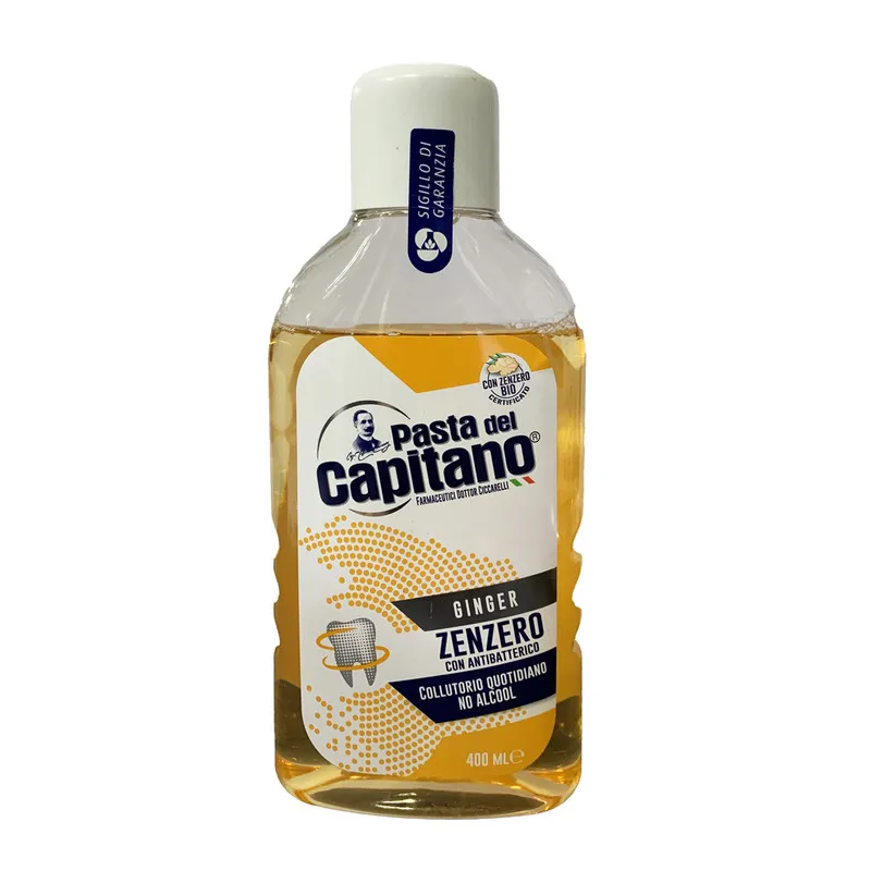 دهان شویه پاستا دل کاپیتانو مدل ginger حجم 400 میلی لیتر - تصویر 2