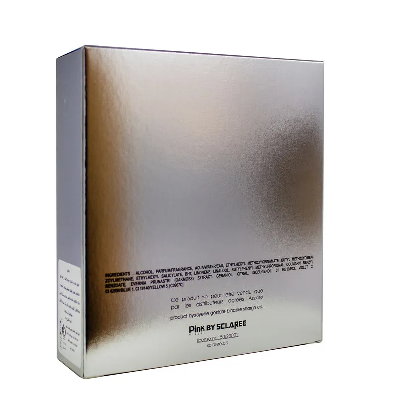 ادو پرفیوم مردانه پینک ویژوال مدل Chrome Azzaro حجم 100 میلی لیتر - تصویر 3