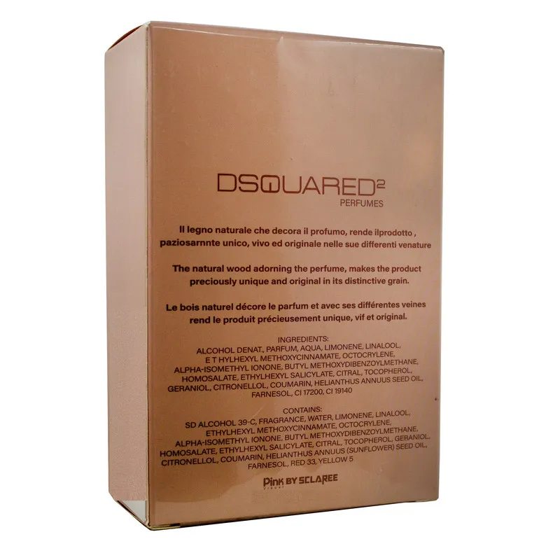 ادو پرفیوم زنانه اسکلاره مدل She Wood DSQUARED حجم 100 میلی لیتر - تصویر 3