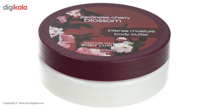 کره بدن بادی لاکچری مدل Japanes Cherry Blossom مقدار 200 گرم - تصویر 2
