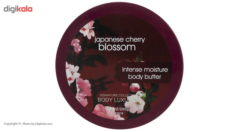 کره بدن بادی لاکچری مدل Japanes Cherry Blossom مقدار 200 گرم - تصویر 4