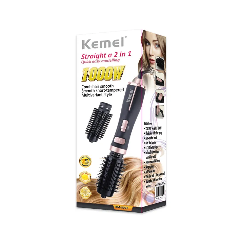 سشوار برس دار چرخشی کیمی مدل KM-8021 - تصویر 3