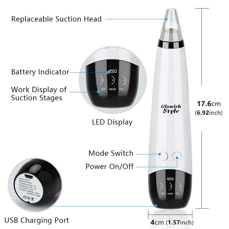 میکرودرم گلویش استایل مدل HTY-001 - تصویر 6