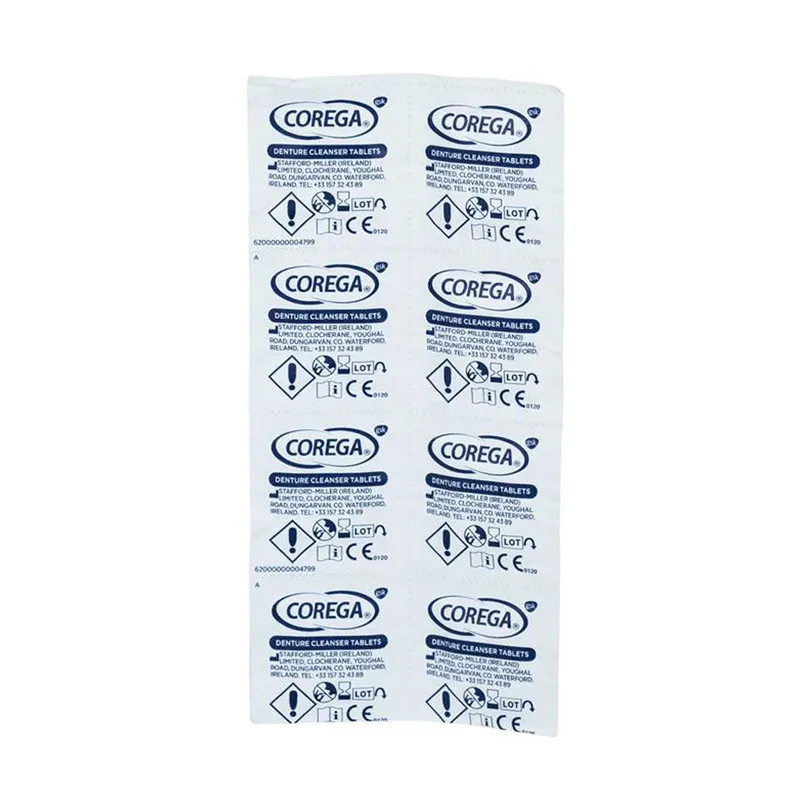 قرص تمیز کننده دندان مصنوعی کورگا مدل Bio Formel بسته 136 عددی - تصویر 2