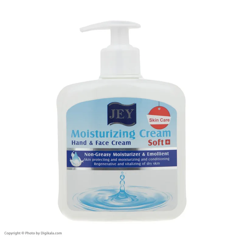 کرم نرمکننده و مرطوبکننده دست و صورت جی مدل Soft مناسب پوستهای خشک حجم 450 میلیلیتر - تصویر 6