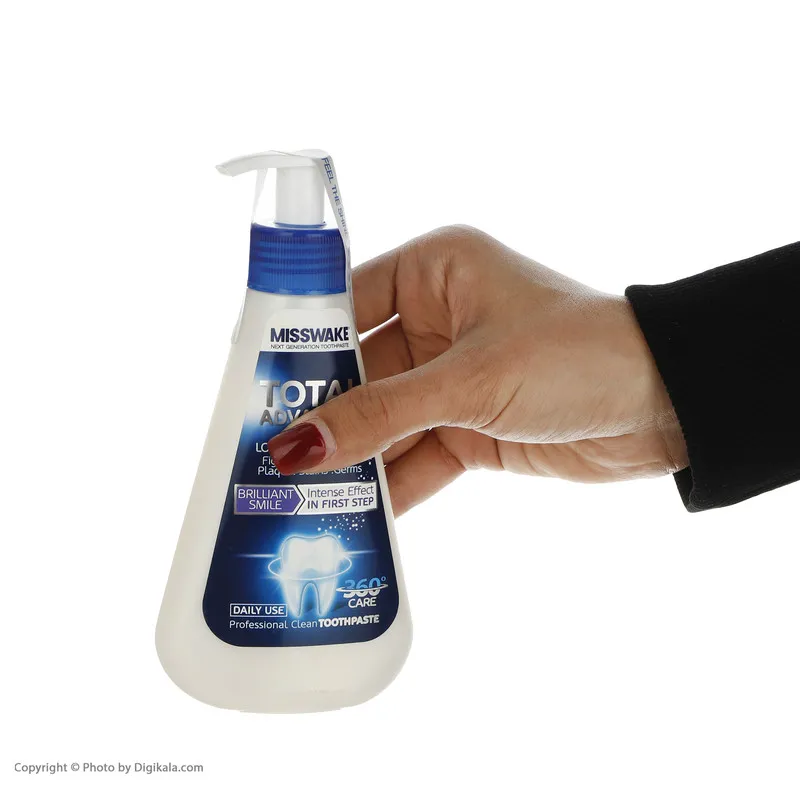 خمیر دندان میسویک مدل Total Advanced حجم 185 میلی لیتر  - تصویر 2