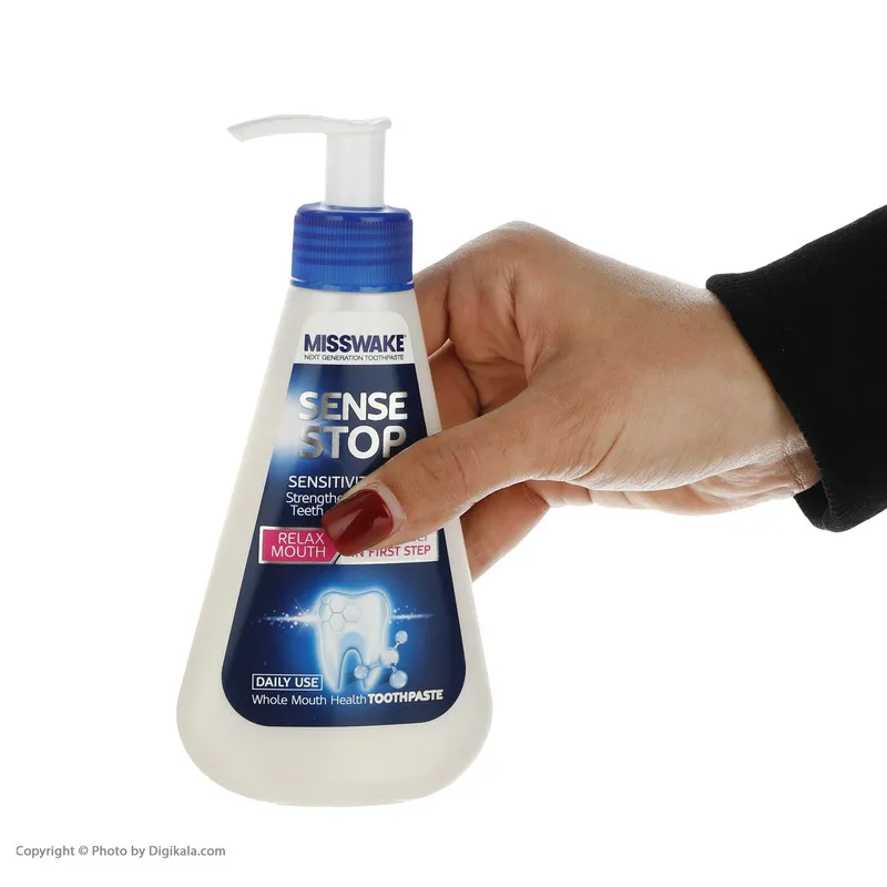 خمیر دندان میسویک مدل Sense Stop حجم 185 میلی لیتر - تصویر 3