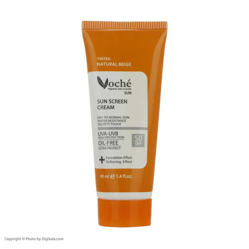 کرم ضد آفتاب رنگی وچه SPF50 مدل Ultra Protect مناسب انواع پوست حجم 40 میلی لیتر - تصویر 3