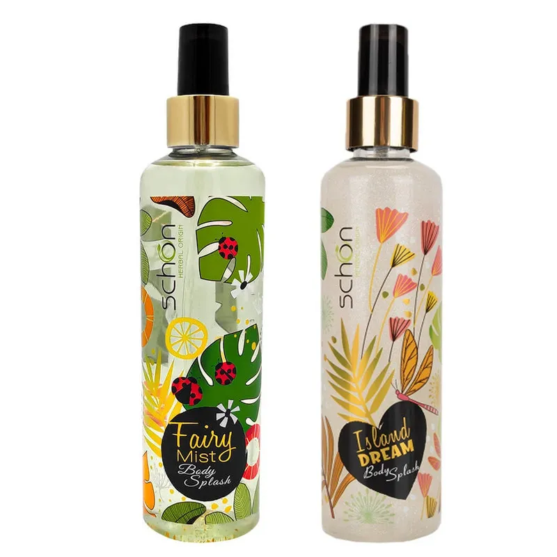بادی اسپلش زنانه شون مدل Island Dream حجم 220 میلی لیتر به همراه بادی اسپلش زنانه شون مدل Fairy Mist حجم 220 میلی لیتر - تصویر 2