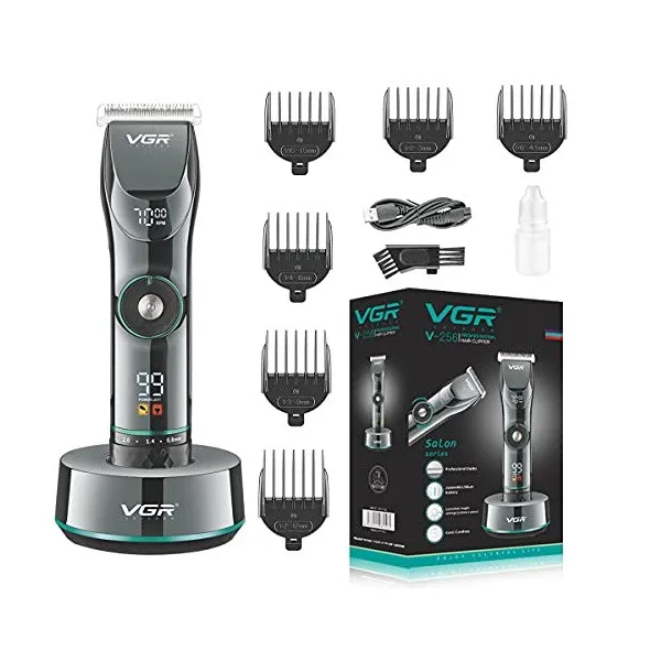 ماشین اصلاح موی سر و صورت حرفه ای وی جی ار مدل V-256 - تصویر 2