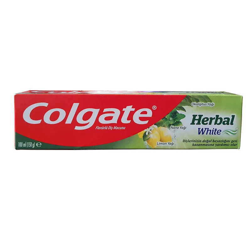 خمیر دندان کلگیت مدل herbal حجم 100 میلی لیتر