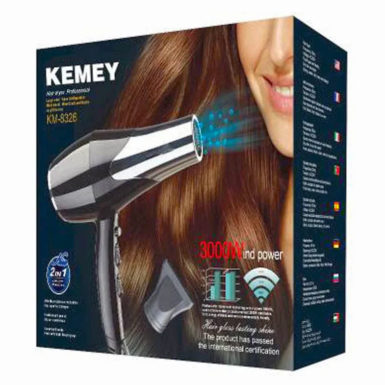 سشوار حرفه ای کمی مدل KM-8326 - تصویر 4