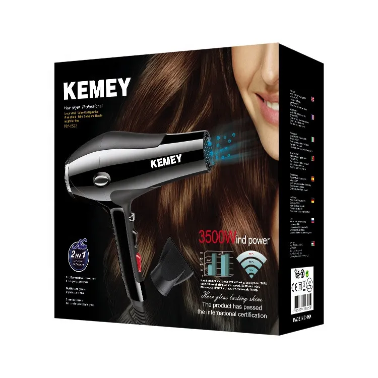 سشوار حرفه ای کمی مدل KM-5822 - تصویر 5