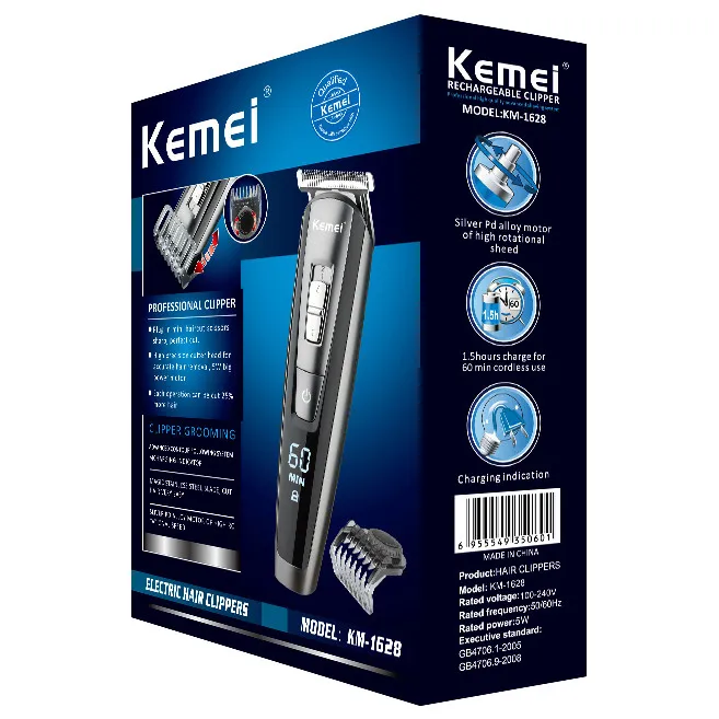 ماشین اصلاح موی سر و صورت کیمی مدل KM-1628 - تصویر 6