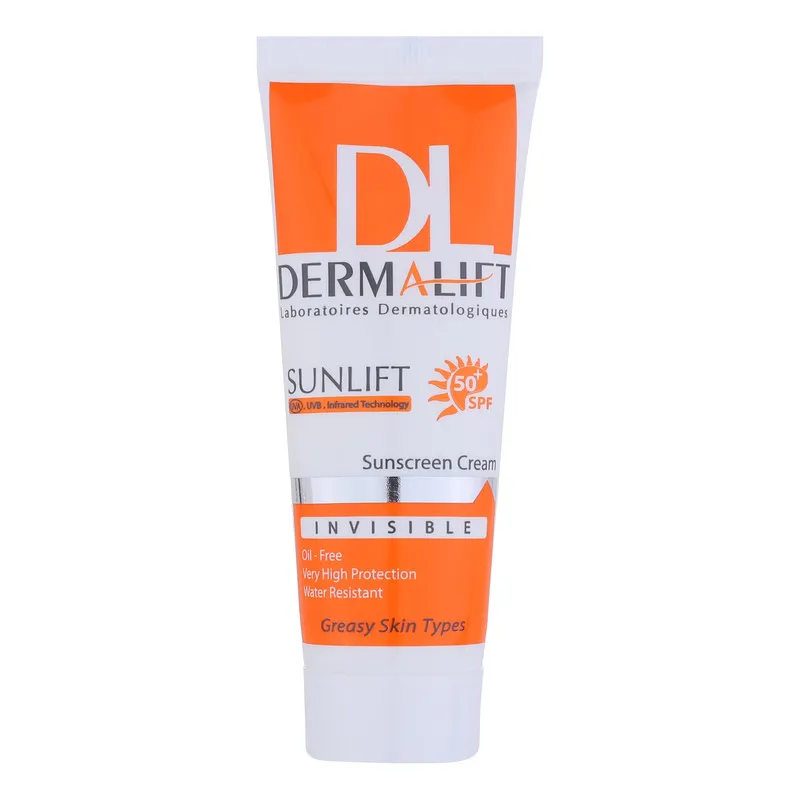 کرم ضدآفتاب بیرنگ درمالیفت مدل SPF50، مناسب پوستهای چرب، حجم 40 میلیلیتر - تصویر 3