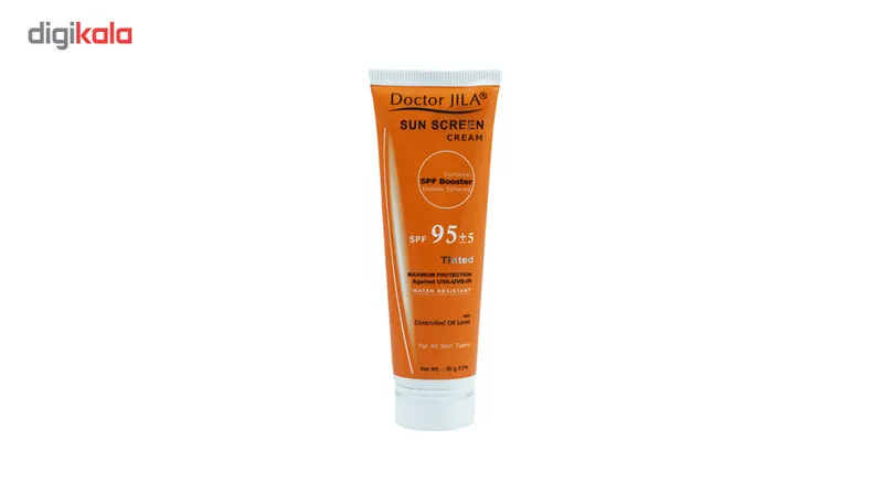 کرم ضد آفتاب دکتر ژیلا مدل Tinted با Spf 95 حجم 50میلی لیتر - تصویر 2