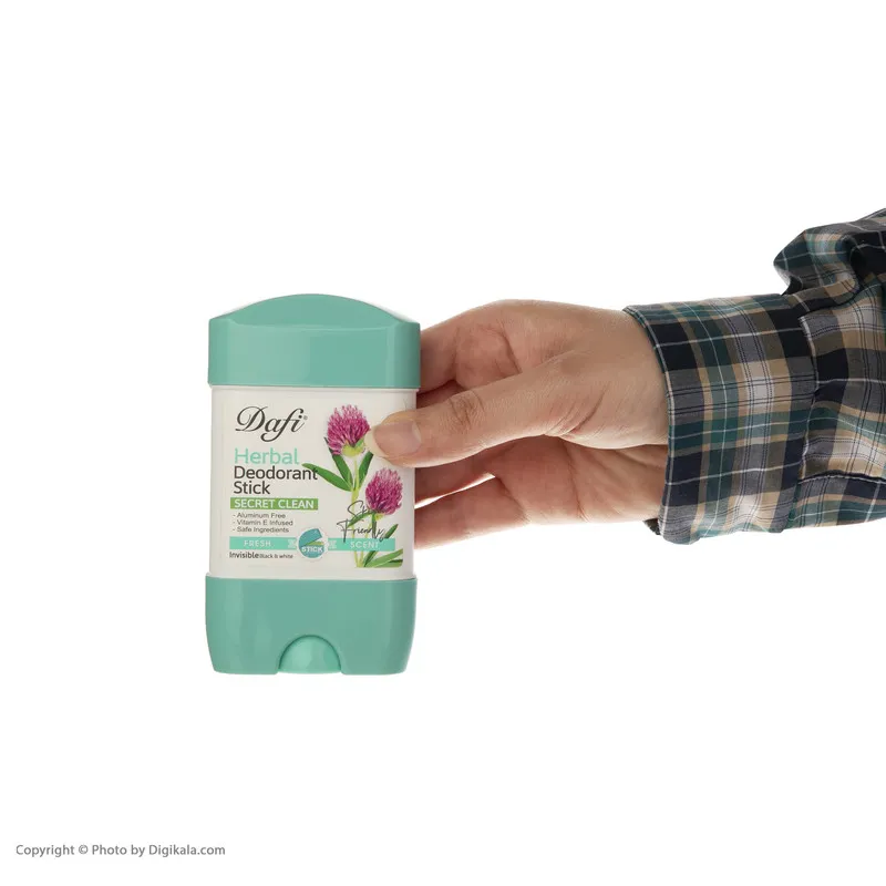 استیک دئودورانت ضد تعریق دافی مدل Secret Clean حجم 50 میلی لیتر - تصویر 4